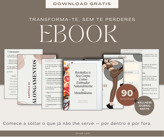 Revitalize o  Seu Corpo Ebook + PLANNER DE BEM-ESTAR